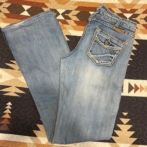 Women’s Cowgirl Tuff bootcut jeans 27x37